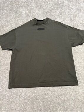Fear of God Olive Short Sleeve Crewneck Tee
